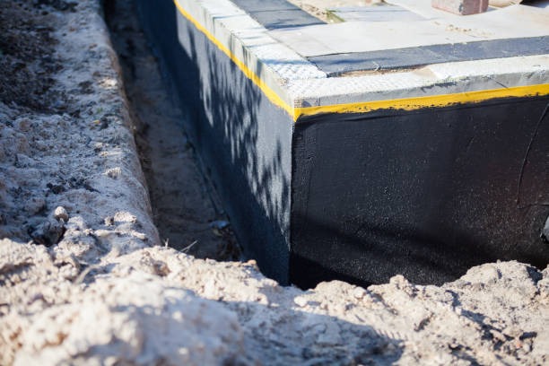 Professional Waterproofing technician working in Landisville, PA